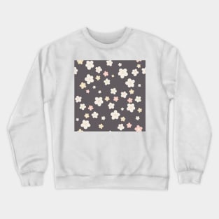 Pretty daisies repeat pattern print Crewneck Sweatshirt